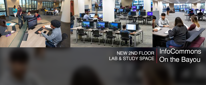 new second floor computer lab open